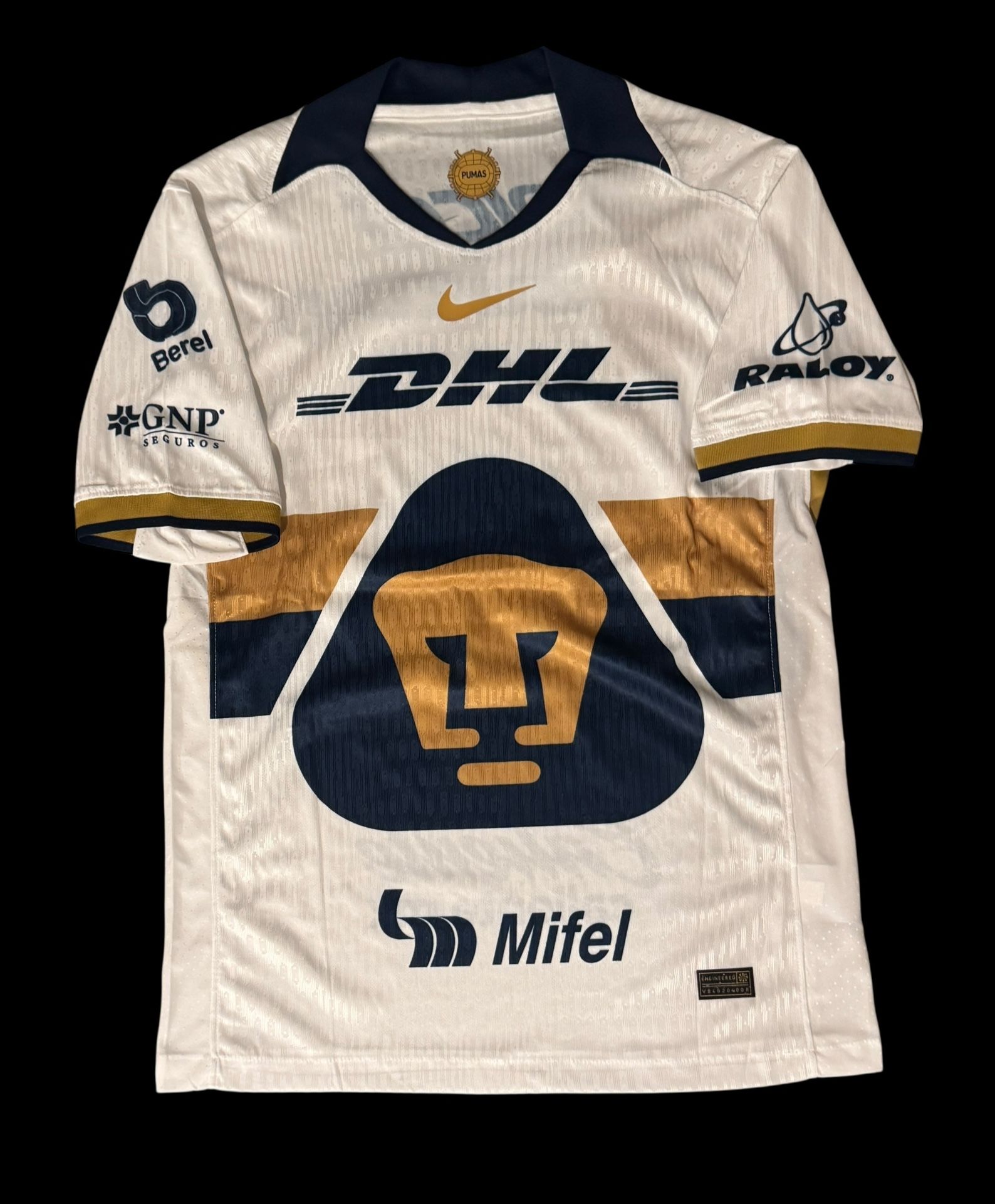 Aaron Ramsey #10 Pumas UNAM Home Jersey 24/25 – Blue/Gold XL (Fits L) Liga MX