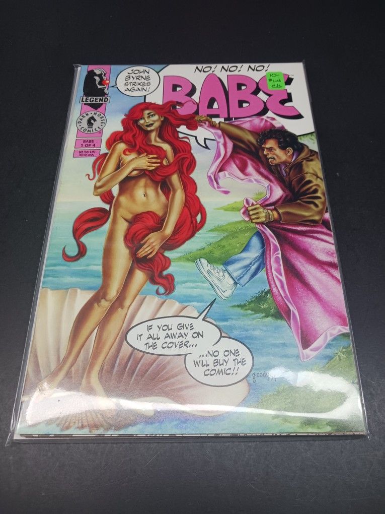Babe comic books #1-4 complete set