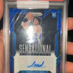 JARED MCCAIN PRIZM ROOKIE AUTO 