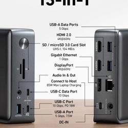 Anker 575 USB-C Docking Station (13-in-1)