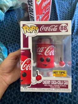 Cherry coca cola can funko pop
