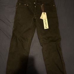 black purple’s jeans 