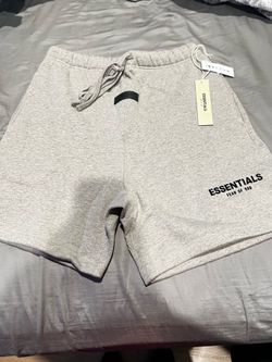 Dark gray essentials shorts