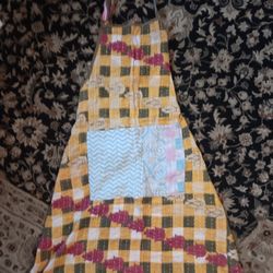 Holiday Hand-stitched Apron (New)