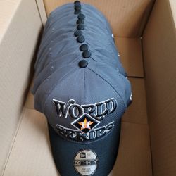 Astros World Series Baseball Hat - New With Tags - One Size Fits Most