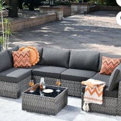 Patio Sofa Set Brand New Patio Furniture Outdoor Furniture Modular Patio Sofa 🆕🆕
