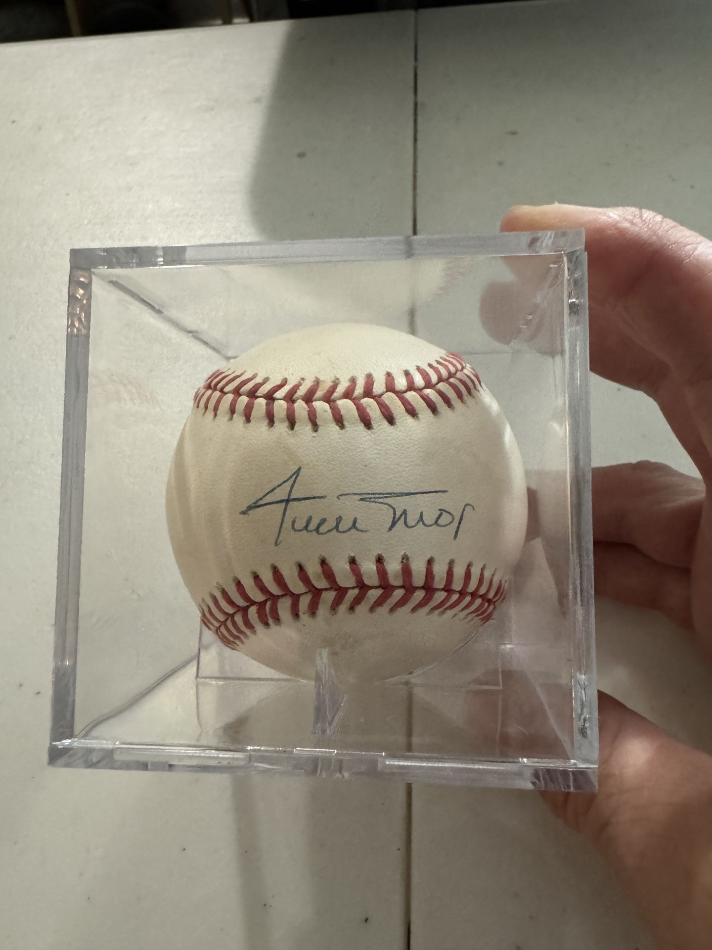 San Francisco Willie Mays Signed/ Autographed Baseball JSA Certified 