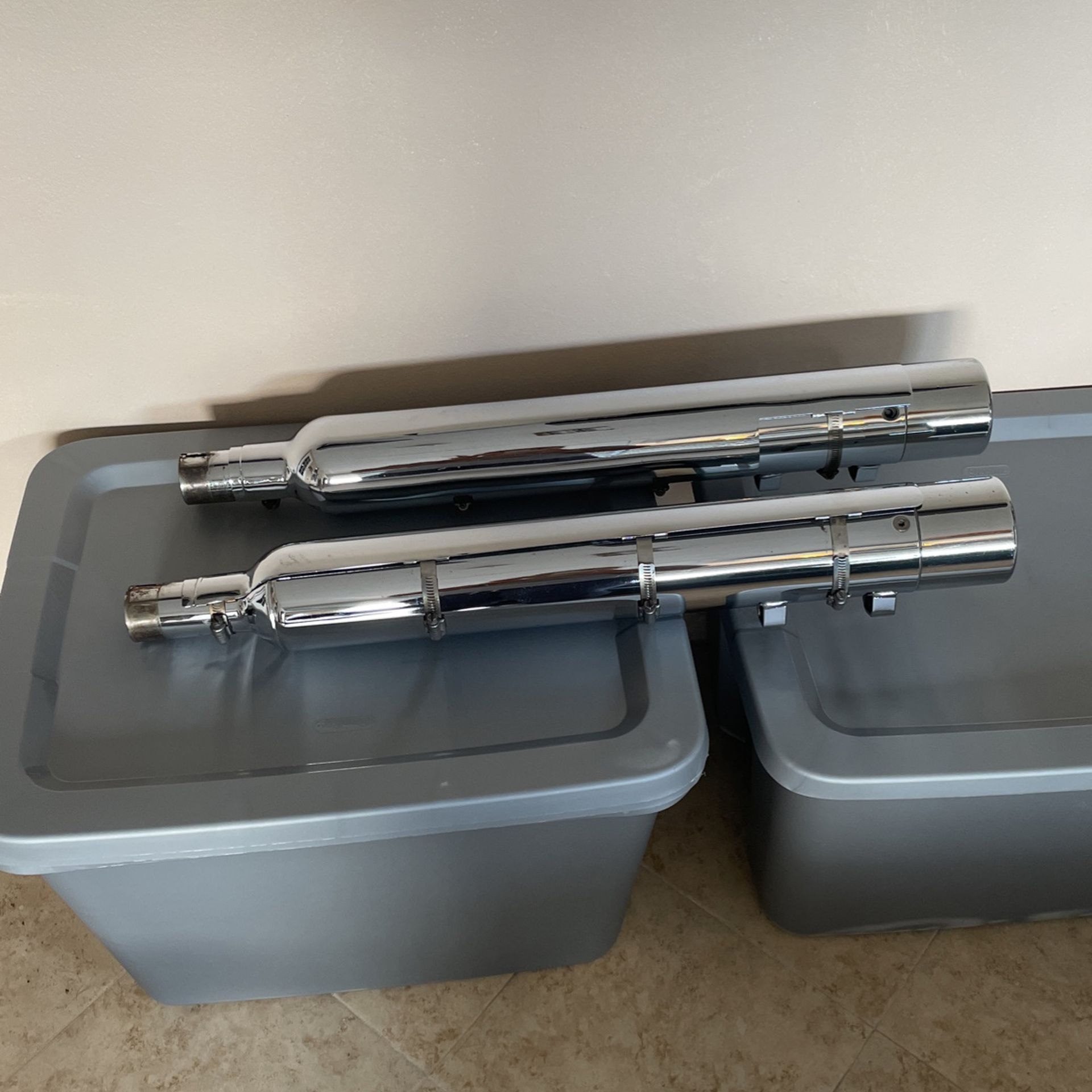 Muffler For A Harley Davison’s Bike