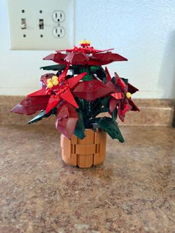 🌺 LEGO Poinsettia #10370 🌺