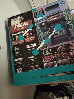 BBQ grill and smoker
