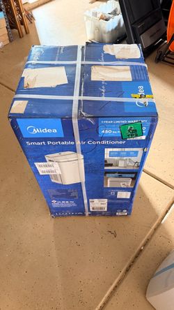 Sealed Midea 13,000 BTU Dual Hose Inverter Portable A/C