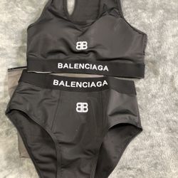 Black Balenciaga 2 Piece.           S,m,l,xl