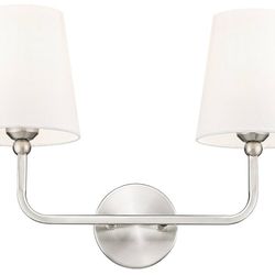 2-Light Bathroom Light Fixtures