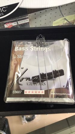 Kona Electric Bass Strings 4-String