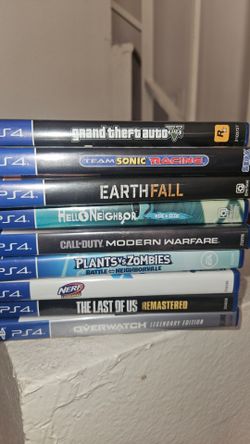 Ps4  games  15.00 each