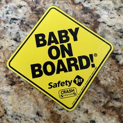 Baby On Board Magnet 