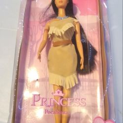 Disney Store Princess Pocahontas Barbie Doll 