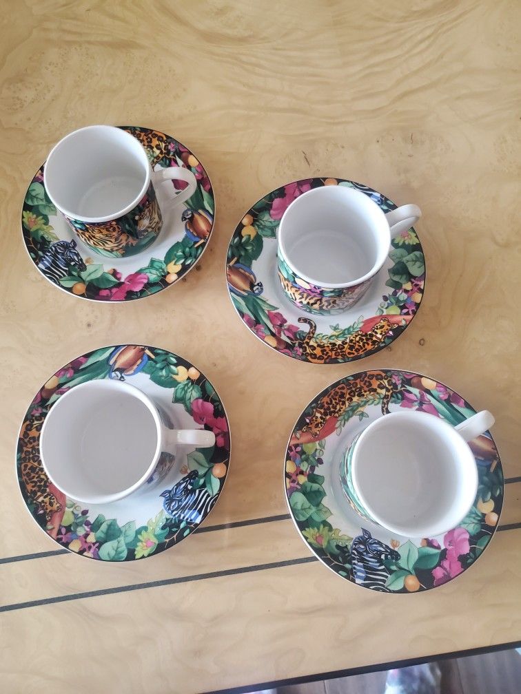 EXPRESSO SET- GENUINE STONEWARE