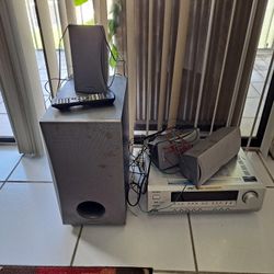 Only Home Theater In A Box - Receiver, Speakers, Subs