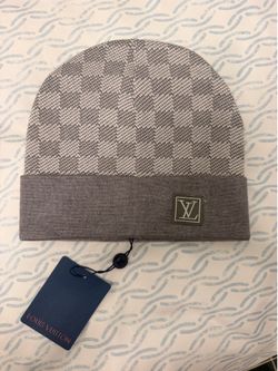 Louis Vuitton Gray Knit Beanie
