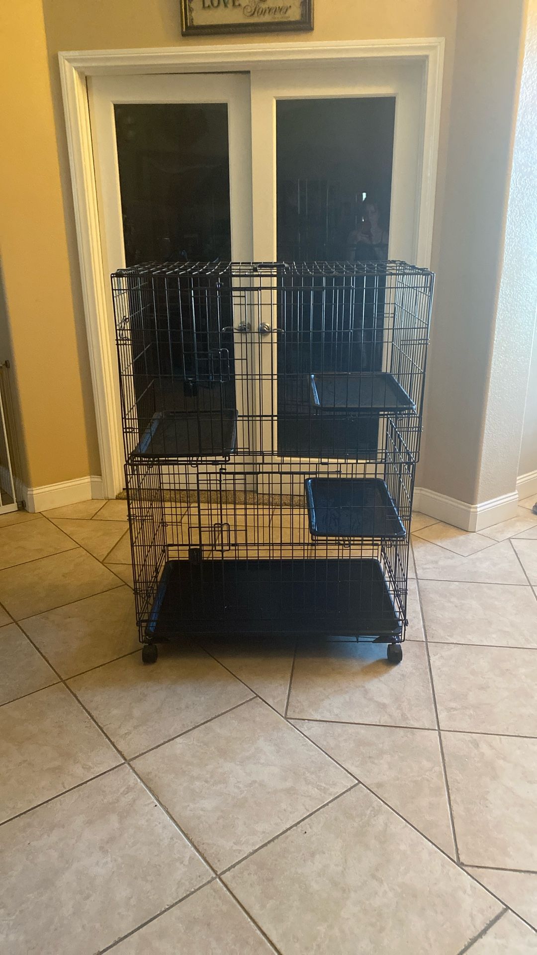 Large animal cage