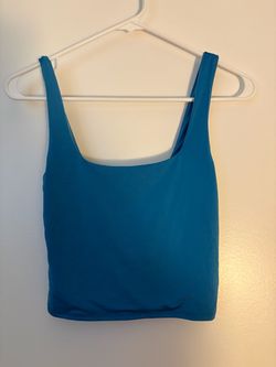 Blue tank top