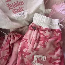 Hidden Cult Pink Camo Pants