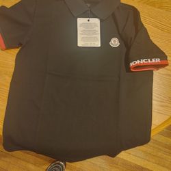 Moncler Polo Size Large Runs Fitted 