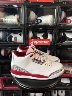 Jordan 3 Cardinal size 13 DS