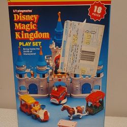 Vintage Disney Magic Kingdom Playset 