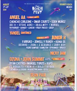 VIP Baja fest ticket in LA