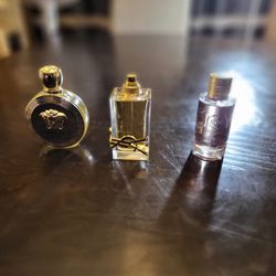 Designer Perfumes collections. Price each $
Available for sale. 
Authentic! [ YSL, Versace,  JOY(Dior)  Thumbnail