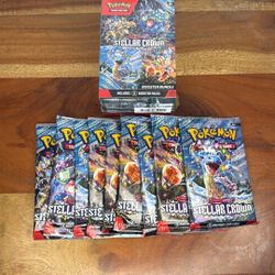 Pokémon Tcg: Scarlet And Violet – Stellar Crown, Booster, Bundle, And Booster Individual Pack