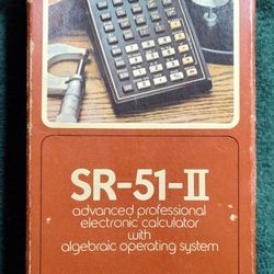 Vintage Texas Instruments SR-51-II Calculator 