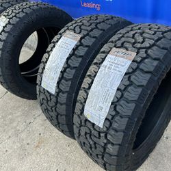 LT 285 55 20 AMP A/T TERRAIN PRO NEW TIRES 