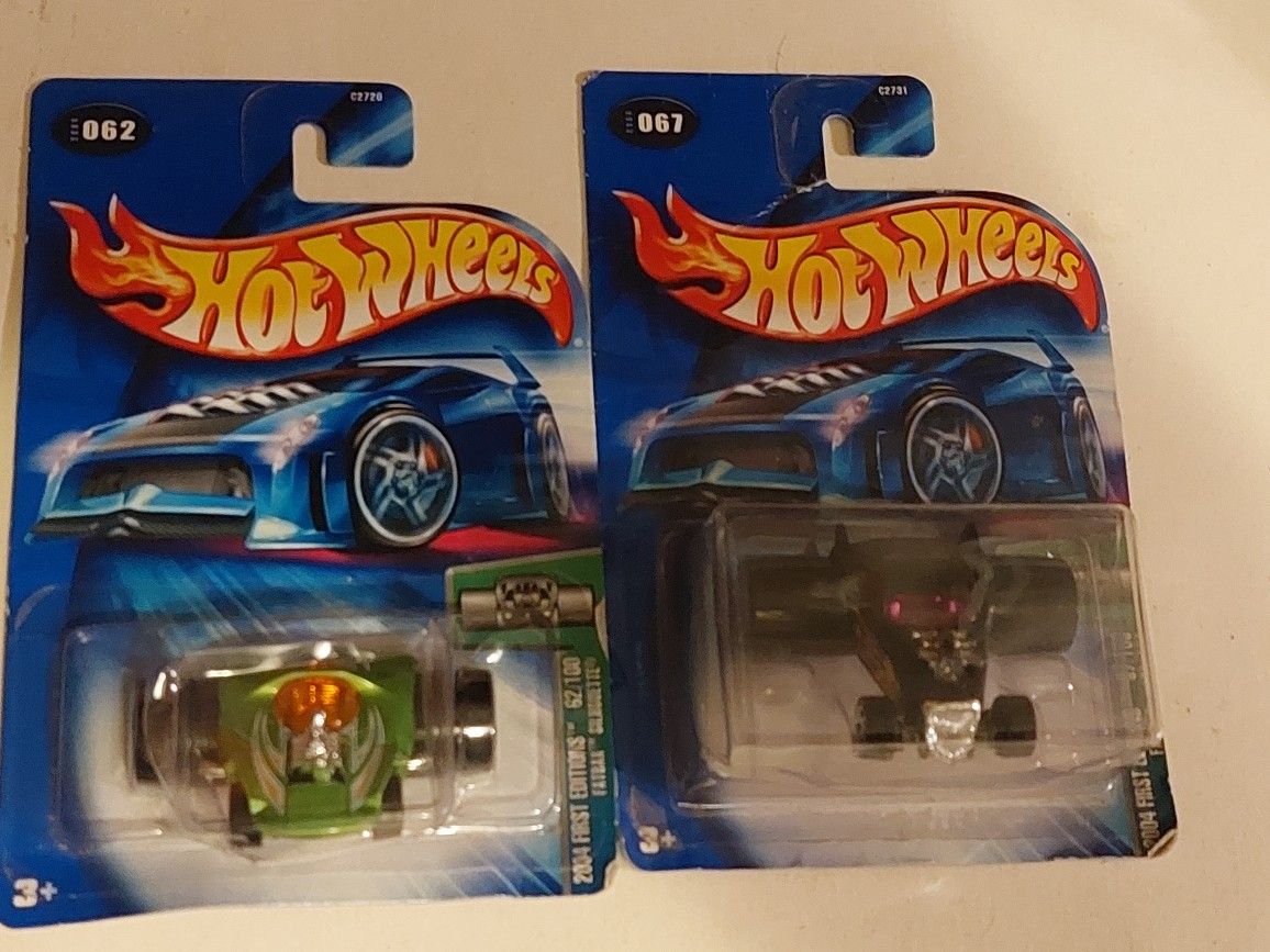 2004 Hotwheels Fatbax Cars First Editions