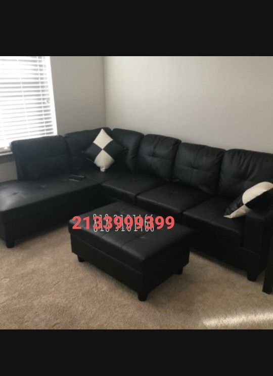 Black Sectional Sofa New