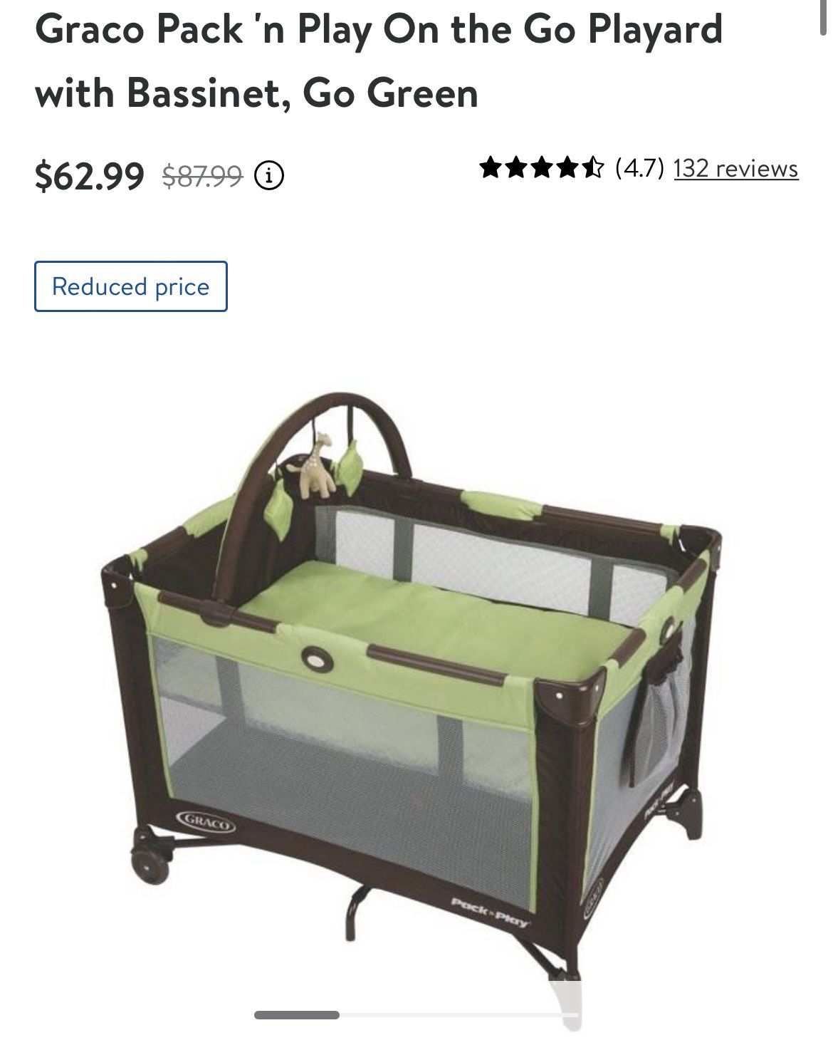  Graco Pack and Play On the Go Playard