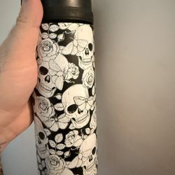 Skull Halloween Tumbler