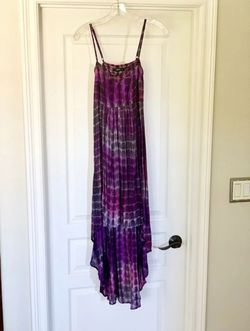 High low tie dye dress small NWT