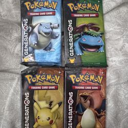 Pokemon Generations Booster Pack FULL ART SET