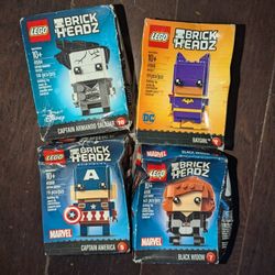 Lego Brick Headz New In TERRIBLE packaging 
