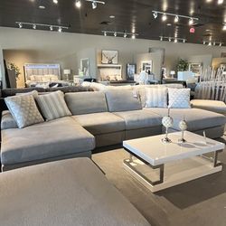 Grey 4PC Sectional