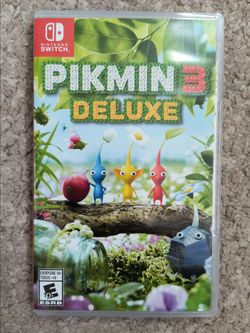 Pikmin 3 Deluxe - Nintendo Switch - CIB Authentic Complete Like-New