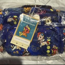 JUJUBE TOKIDOKI THE BESTIE SMALL MESSENGER HAND BAG - KAWAII IN THE SKY NEW
