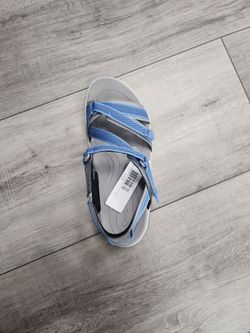 ORTHOFEETSandal Blue Gray Straps