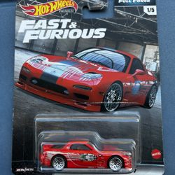 Hot Wheels Fast And Furious Rx7