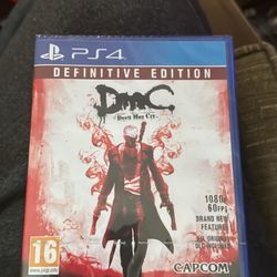 DmC: Devil May Cry Definitive Edition PS4 Brand New  Sealed