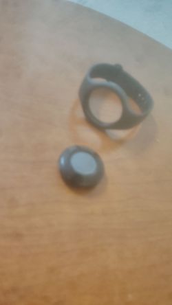 Black rubber watch