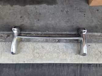 1 CHEVY DELUXE FRONT BUMPER GUARD LOWRIDER BOMB FLEETLINE MASTER DELUXE CHROME AIR BAGGED HARLEY DAVIDSON GANGSTER PENDLETON BOARD SHIRT EAST 
